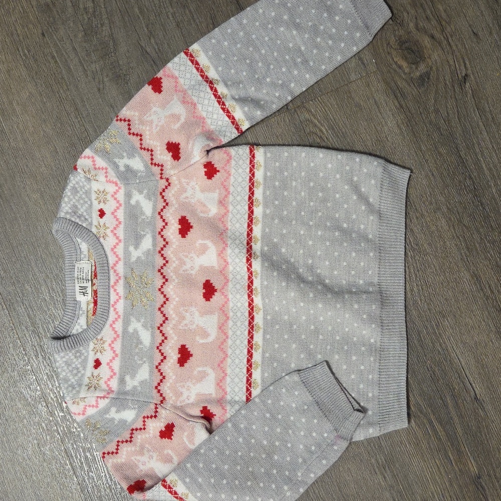 H&M • Festive Girls' Sweater